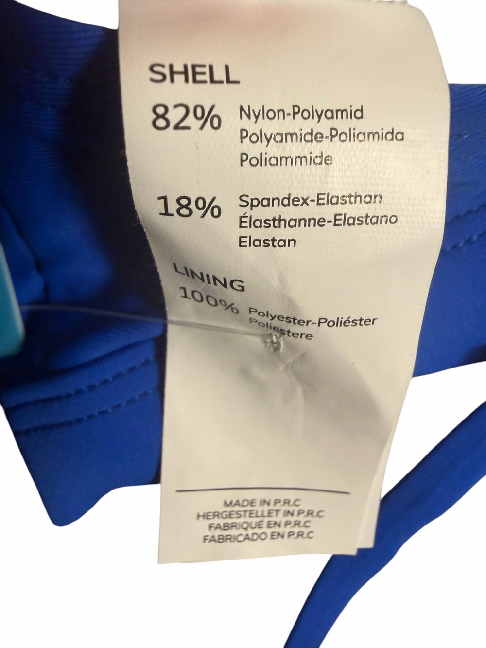 CUPSHE Royal Blue Strappy Back V-Neck Bikini Set S NWT - Picture 13 of 13